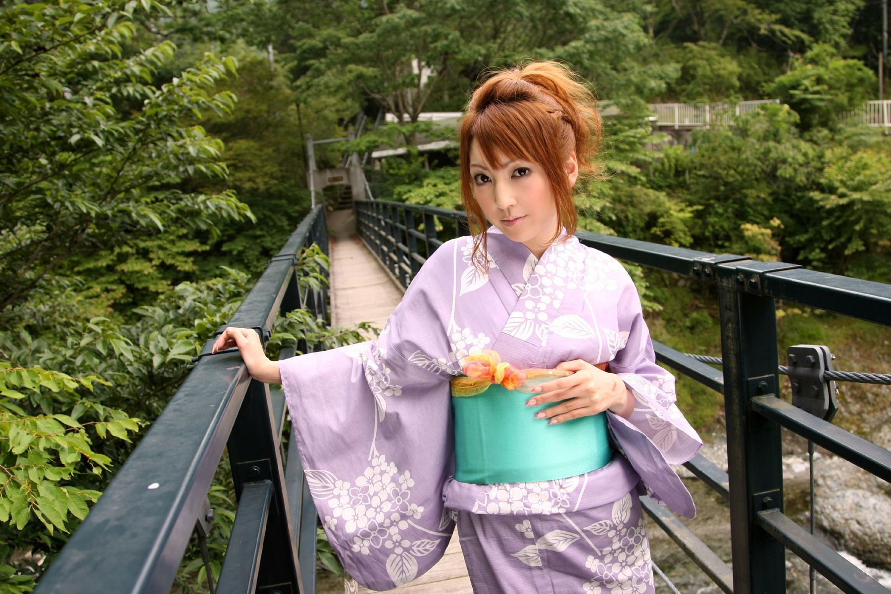 Matsushima sakura. Каэдэ Мацусима. Каеде Матсушима. Хикидзури кимоно. Karen Kaede Kimono.