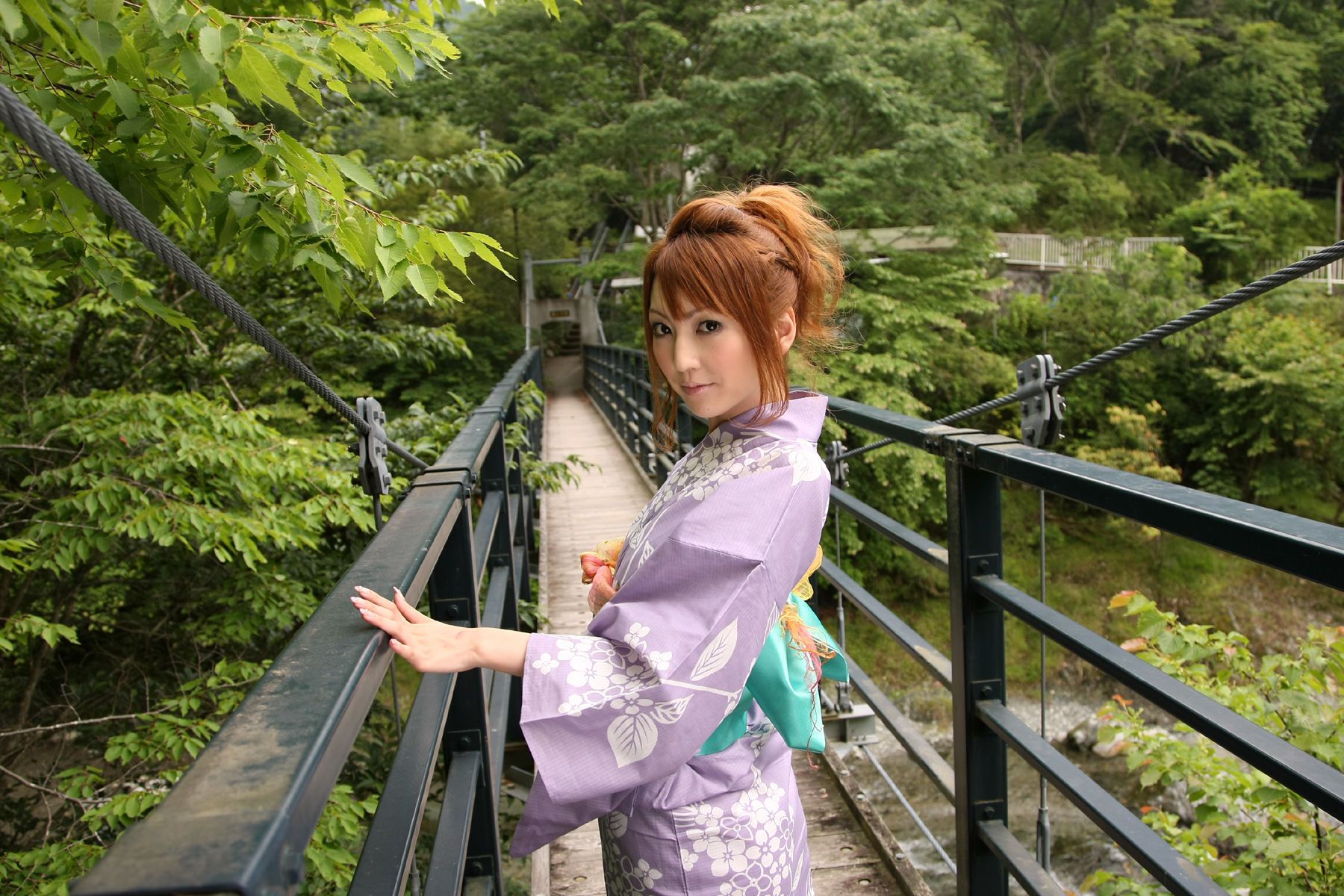 Matsushima sakura. Каэдэ Мацусима. Каеде Матсушима. Karen Kaede Kimono. Matsushima Kaede Return Fan photo.