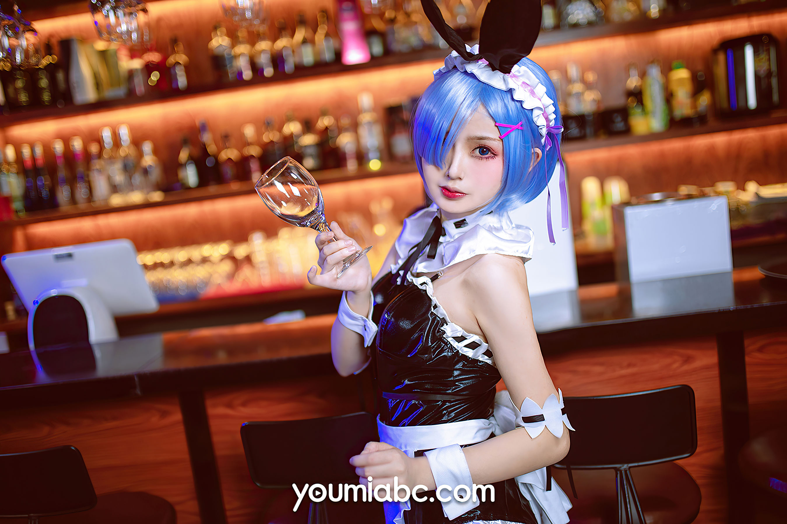 Rem Bunny Figure.