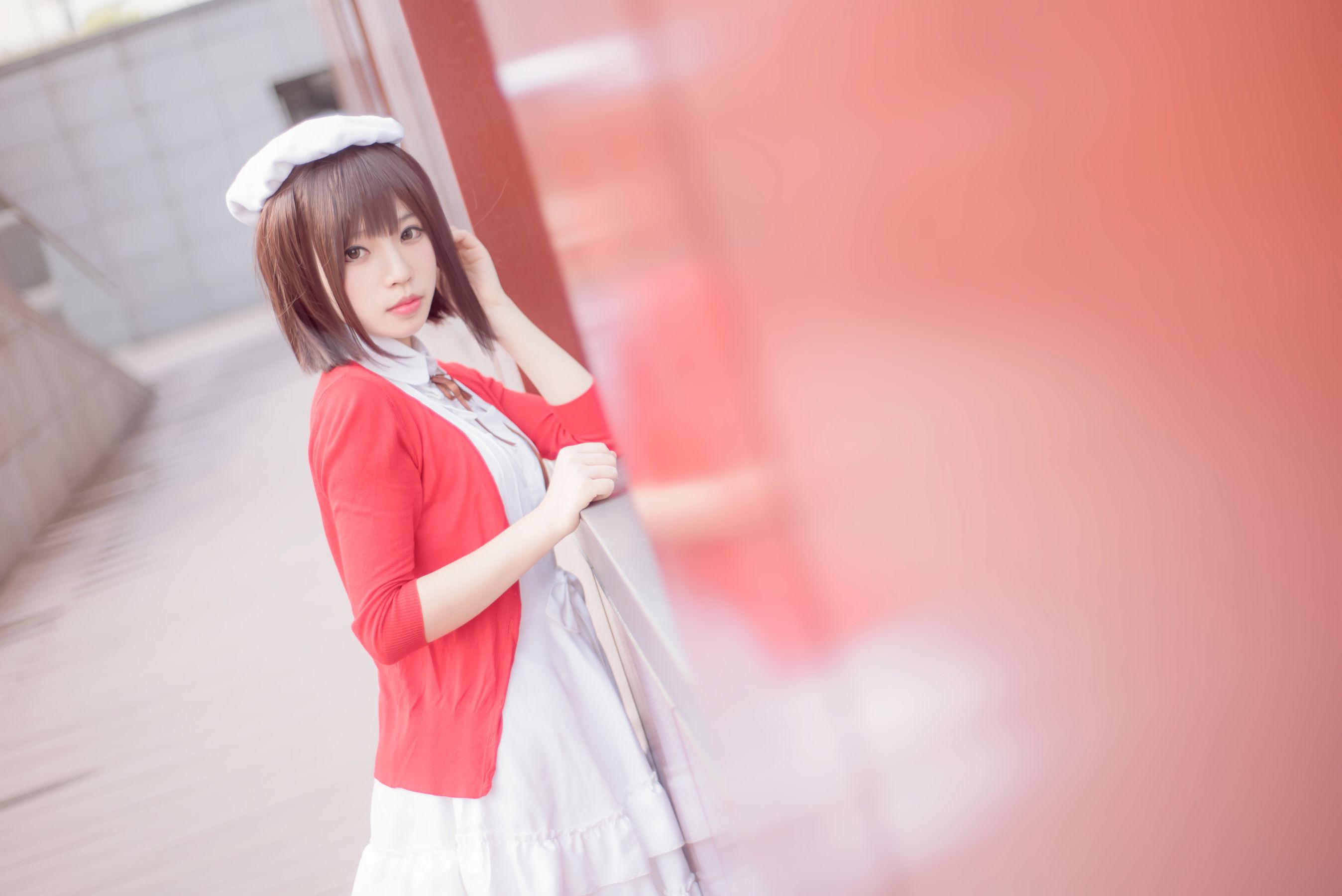 COS Welfare Cute girl Bai Yizi leader - Kato Megumi - Image 3 